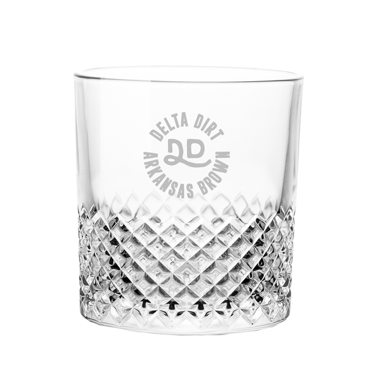 Engraved Rocks Glass