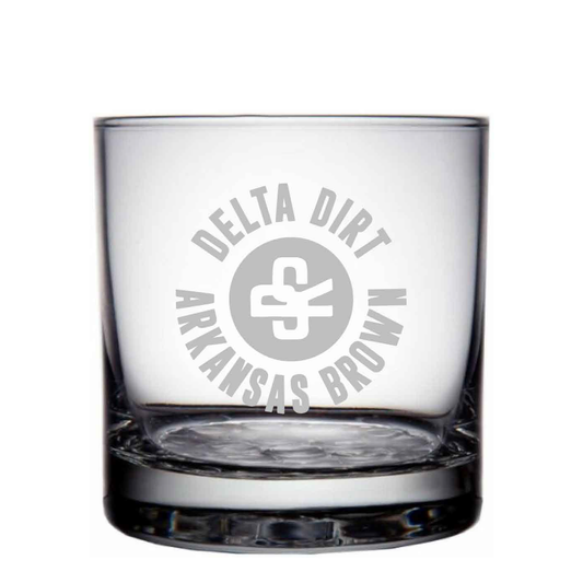 Engraved Rocks Glass